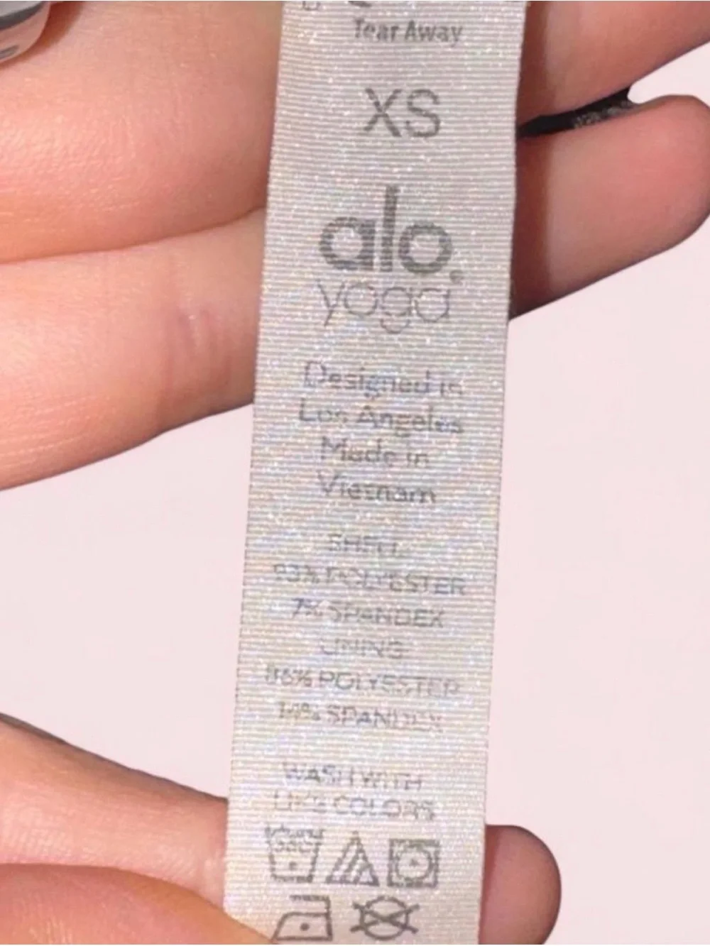 ALO Yoga Brown Ribbed Cropped Tank - XS